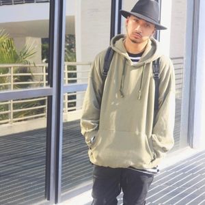 Oversized Hoodie (olive)